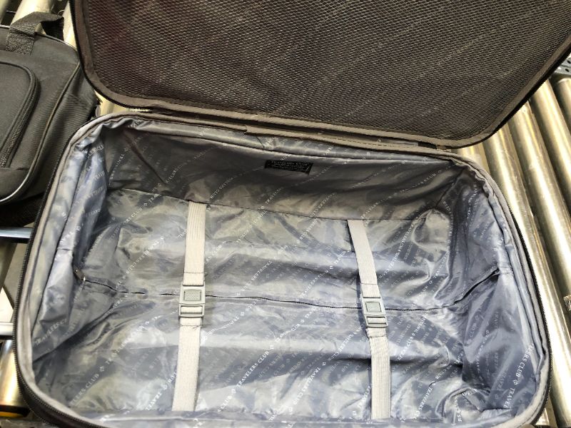Photo 3 of Travelers Club Bowman 3-Piece Expandable Luggage Set, Black, (Dopp/Tote/20)