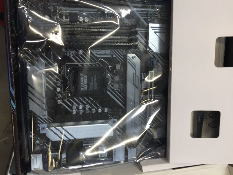 Photo 1 of ASUS Prime B560-PLUS LGA1200 (Intel 11th/10th Gen) ATX Motherboard (PCIe 4.0, 2xM.2 Slots, 8 Power Stages, 1 Gb LAN, DisplayPort, HDMI, USB 3.2 Gen 1 Type-C, USB 3.2 Gen 2, Thunderbolt™ 4 Support)