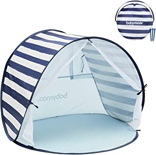 Photo 1 of Babymoov Anti-UV Marine Tent UPF 50+ Sun Protection with Pop Up System for Easy Use & Transport (Summer 2022 Edition), Navy
