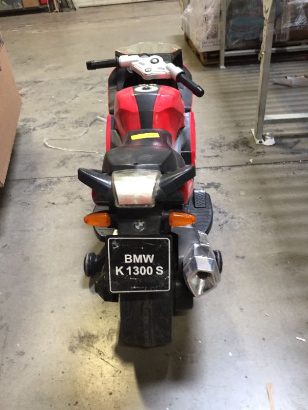 Photo 7 of BMW Bike K1300S Electric Ride-On 12V. SELLING FOR PARTS
