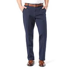 Photo 1 of men's dress pant s brand dockers color blue size 40 x 29 