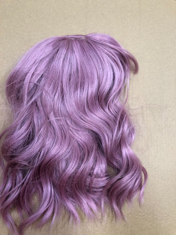 Photo 2 of purple  wig 