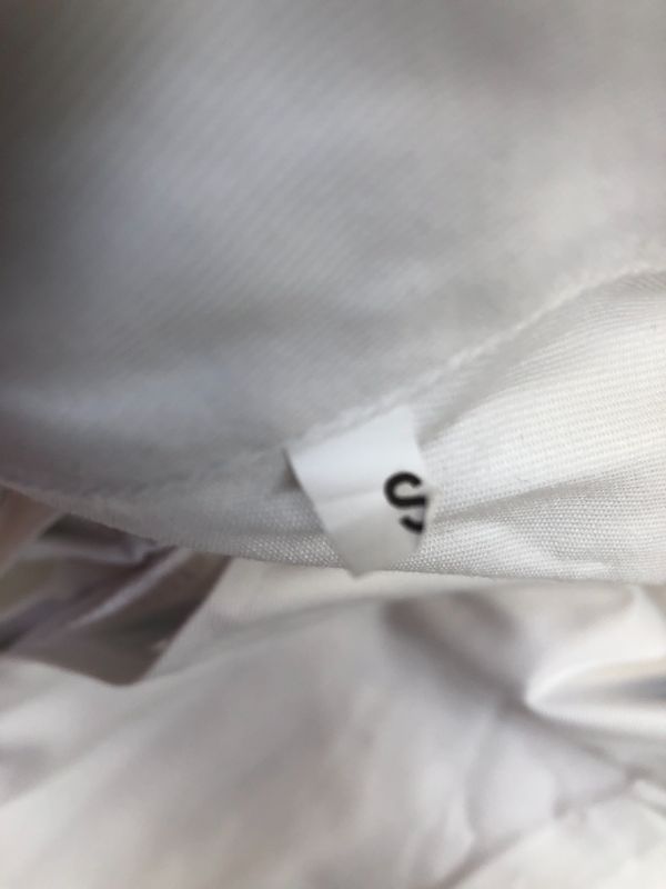 Photo 4 of lab coat color white size small 