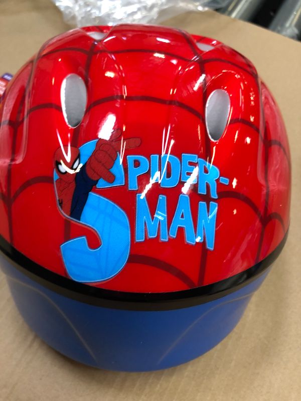 Photo 2 of Bell 7073384 Spiderman SPIDEY EYES Toddler Helmet ages 3-5 
