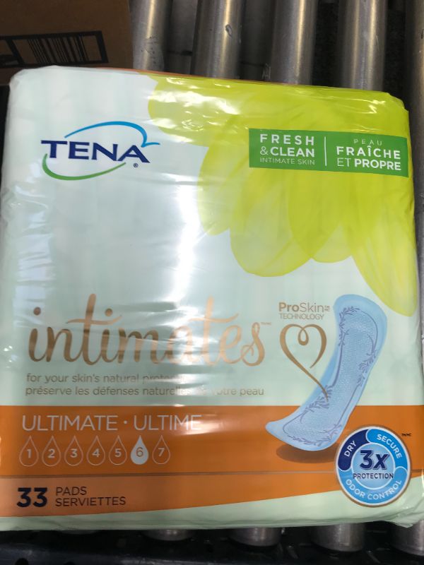 Photo 4 of Barcode for Tena Intimates Ultimate Absorbency Incontinence/Bladder Control Pad, Regular Length, 99 Count
