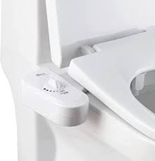 Photo 1 of BioBidet Dual Nozzle Fresh Water Spray Bidet Toilet Seat Attachment with Brass Inlet and Self Cleaning Nozzle