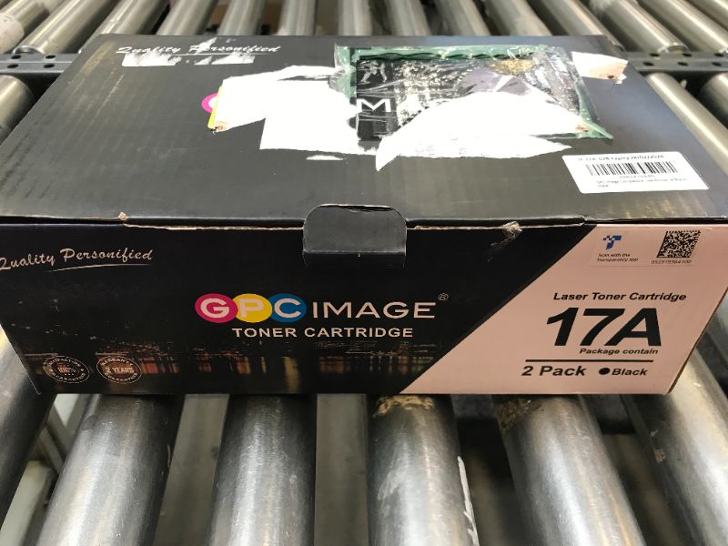 Photo 2 of GPC Image Compatible Toner Cartridge Replacement for HP 17A CF217A Toner Compatible with Laserjet Pro M102w M130nw M130fw M130fn M102a M130a Pro MFP M130 M102 Series Printer (2 Black)
