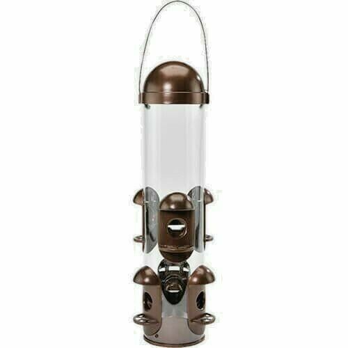 Photo 1 of Pennington Squirrel-Resistant Wild Bird Seed Feeder, Holds 3