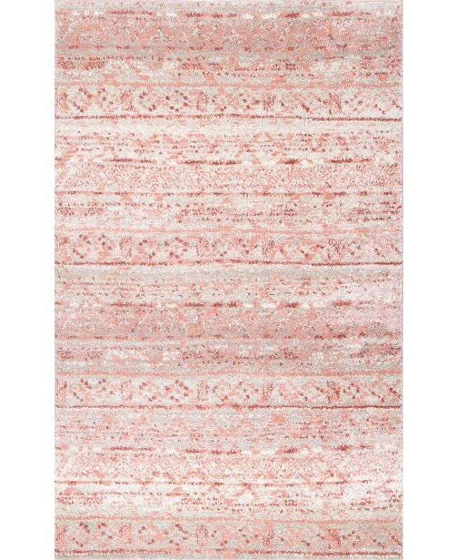 Photo 1 of  Pink 3 ft. x 5 ft. Area Rug