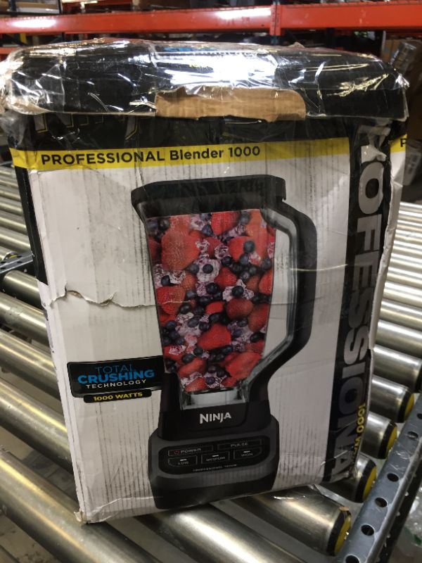 Photo 5 of Professional 72 oz. 3-Speed Black Blender (BL610) (MAJOR DAMAGES TO PACKAGING)