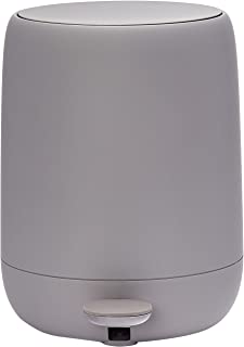 Photo 1 of blomus SONO Pedal Bin Wastebasket 5Liter/1.3Gallon Satellite (Taupe) Soft Close (SCRATCHES ON ITEM AND DAMAGES TO PACKAGING)