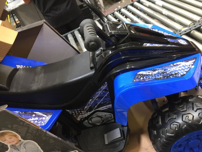 Photo 6 of Kalee 6 Volt Trail Racer Blue ATV USED BUT LOOKS NEW, BATTERY LOCATED INSIDE OF BIKE