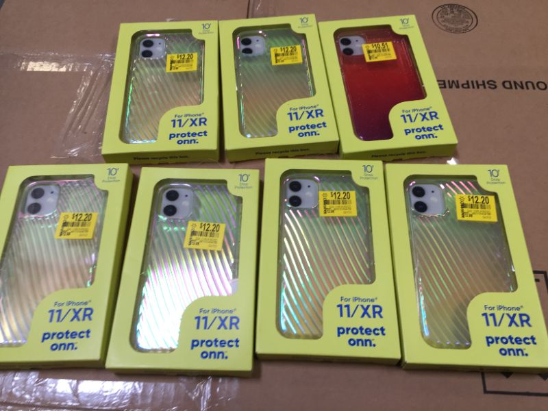 Photo 1 of VARIOUS PHONE CASES PFOR IPHONE 11/XR 
