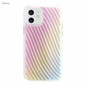 Photo 1 of onn. Iridescent Ridges Phone Case for iPhone 12 pro max 3 PACK 