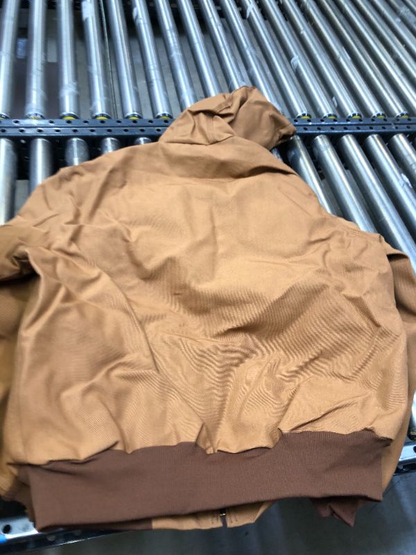 Photo 3 of Carhartt Men's Thermal Lined Duck Active Jacket J131 (Big & Tall)
Color: Brown

