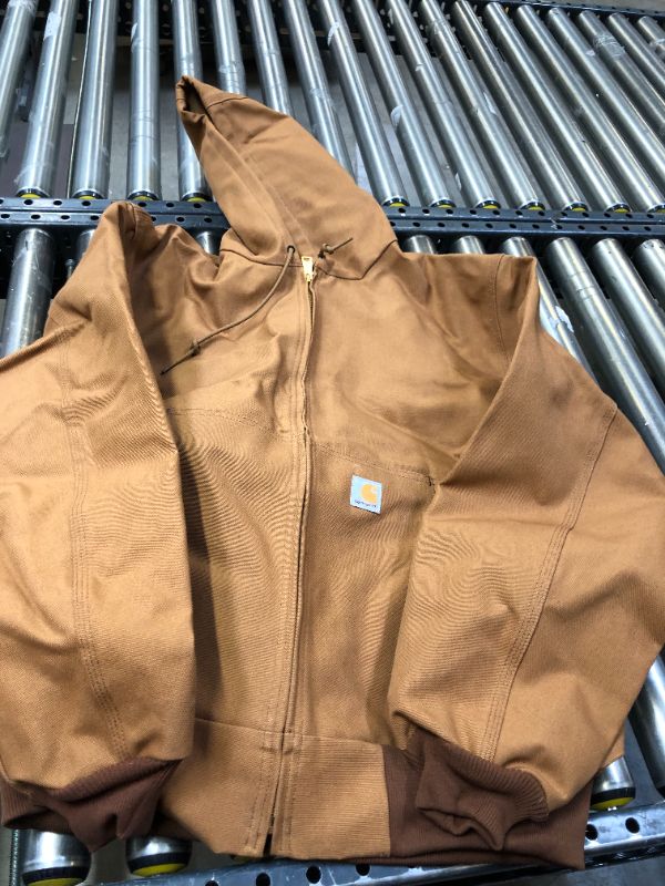 Photo 2 of Carhartt Men's Thermal Lined Duck Active Jacket J131 (Big & Tall)
Color: Brown

