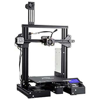 Photo 1 of  Ender 3 Pro 3D Printer with Removable Build Surface Plate and UL Certified Meanwell Power Supply, FDM 3D Printers for DIY Home and School Printing Size 8.66x8.66x9.84in