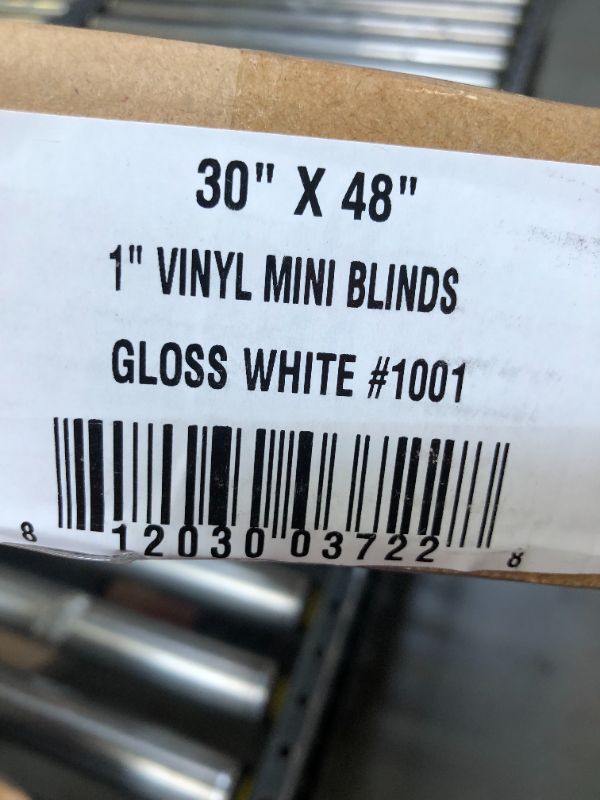 Photo 4 of CHICOLOGY Blinds for Windows , Mini Blinds , Window Blinds , Door Blinds , Blinds & Shades , Camper Blinds , Mini Blinds for Windows , Horizontal Window Blinds , Gloss White, 30" W X 48" H 3 pack 
