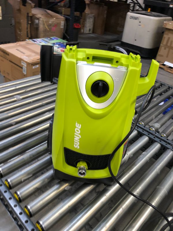 Photo 1 of Sun Joe SPX3000 2030 Max PSI 1.76 GPM 14.5-Amp Electric High Pressure Washer, Cleans Cars/Fences/Patios
