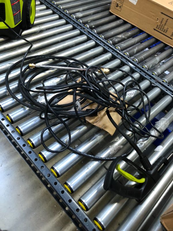 Photo 1 of Sun Joe SPX3000 2030 Max PSI 1.76 GPM 14.5-Amp Electric High Pressure Washer, Cleans Cars/Fences/Patios
