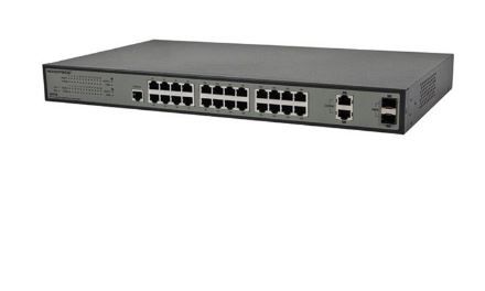 Photo 1 of Monoprice 24FE+2 Combo-Port Gigabit Ethernet SNMP Switch
