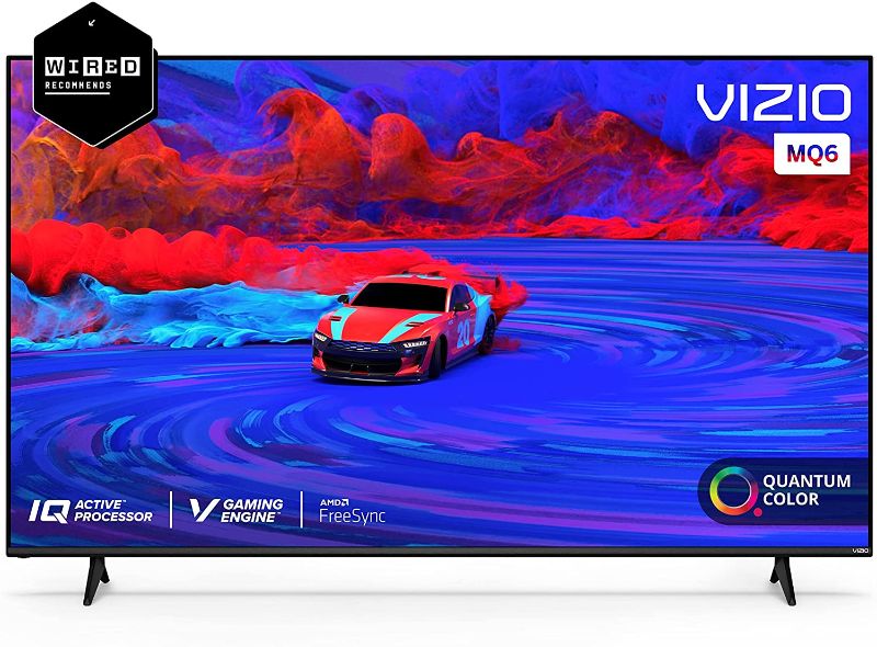 Photo 1 of VIZIO 70-Inch M6 Series Premium 4K UHD Quantum Color LED HDR Smart TV with Apple AirPlay and Chromecast Built-in, Dolby Vision, HDR10+, HDMI 2.1, Variable Refresh Rate, M70Q6-J03, 2021 Model
