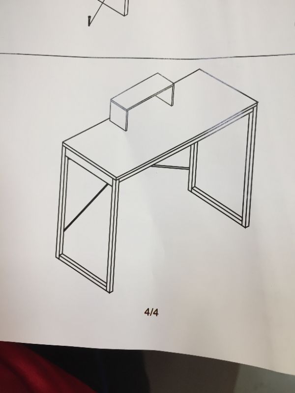 Photo 1 of 47" computer desk 
black 
