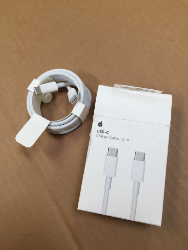 Photo 2 of Apple USB-C Charge Cable (2m)
