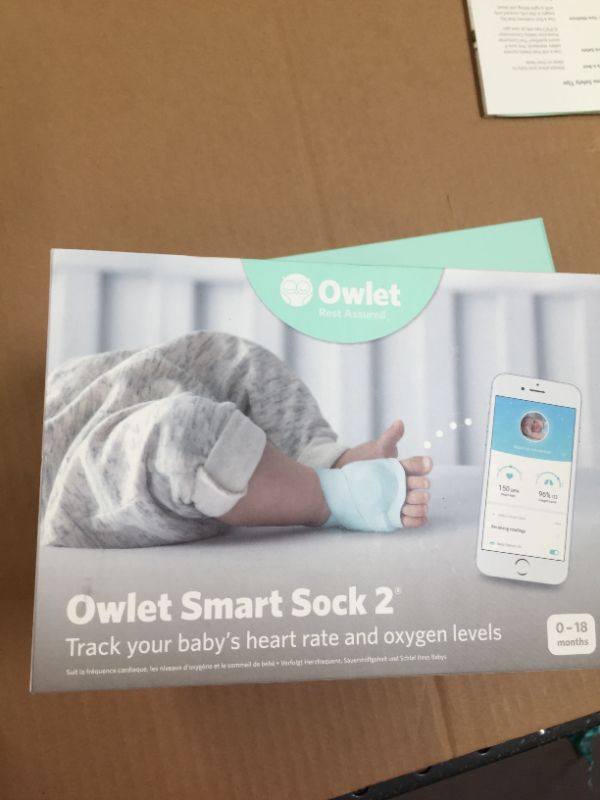 Photo 1 of owlet smart baby monitor duo (smart sock 2