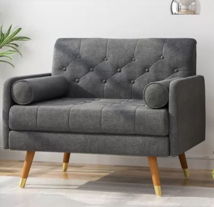 Photo 1 of Brodench 38.25'' Wide Tufted Armchair
