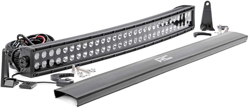 Photo 1 of Rough Country 30" Black Series Dual Row Curved CREE LED Light Bar - 72930BL
