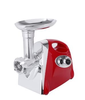 Photo 1 of Electric Meat Grinder Sausage Maker with Handle Red
