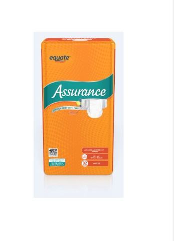 Photo 1 of Assurance Stretch Briefs with Tabs, Ultimate Absorbency L/XL - 32 Count
