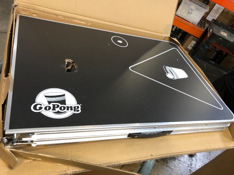 Photo 1 of GoPong 6-Foot Portable Folding Beer Pong / Flip Cup Table (6 balls included)
