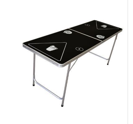 Photo 1 of GoPong 6-Foot Portable Folding Beer Pong / Flip Cup Table  
