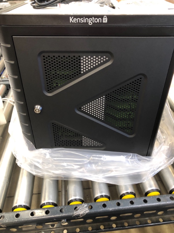 Photo 1 of Kensington Charge & Sync Tablet Computer Cabinet - Tabletop - Black K67862AM
CHARGE & SYNC CAB 2 UNIVERSAL Power - FOR TABLETS