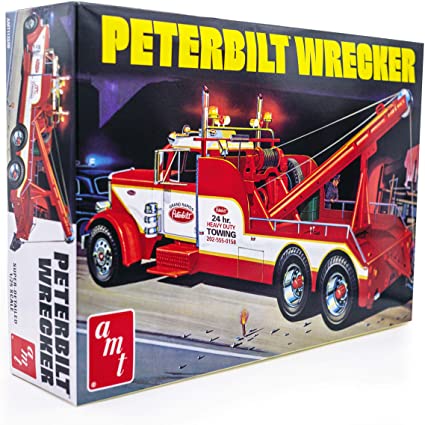 Photo 1 of AMT Peterbilt 359 Wrecker 1:25 Scale Model Kit
