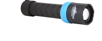 Photo 1 of Cascade Mountain Tech STEELCORE™ LED Flashlight, with Emergency Strobe Feature, Light Output of 1000 L, Battery Size AA (Batteries Included) – blue 
