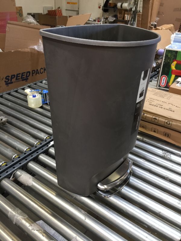 Photo 1 of 50l trash can missing lid 