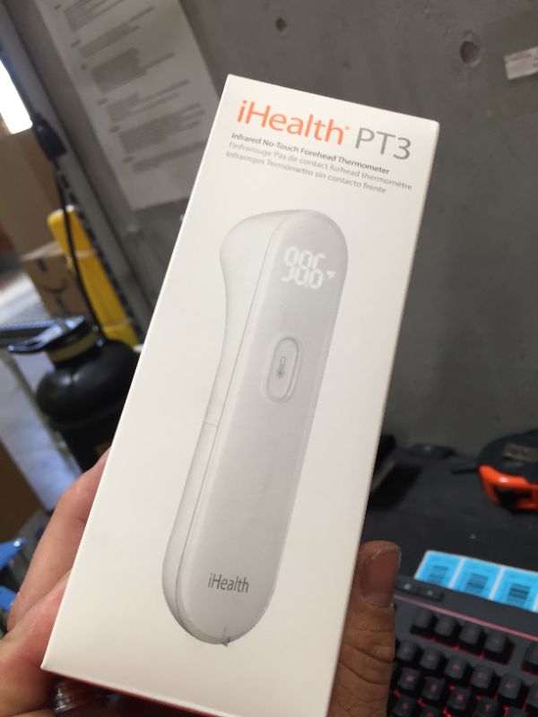 Photo 2 of iHealth PT3V1 No Touch Digital Forehead Thermometer
