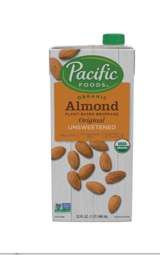 Photo 1 of 11 Pacific Foods Organic Unsweetened Almond Original Plant-Based Beverage, 32oz     JUN 23 2022
