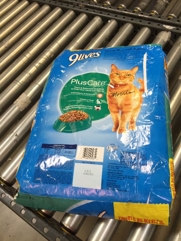 Photo 1 of 9Lives Plus Care Dry Cat Food, 13.3 Lb (Discontinued by Manufacturer) best if used by 05/28/2022