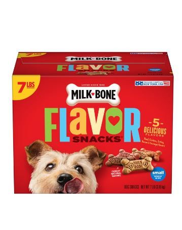 Photo 1 of 2 ---Milk-Bone Flavor Snacks Dog Biscuits - for Small/Medium-sized Dogs, 7-Pound  best by 5 /15/2022
