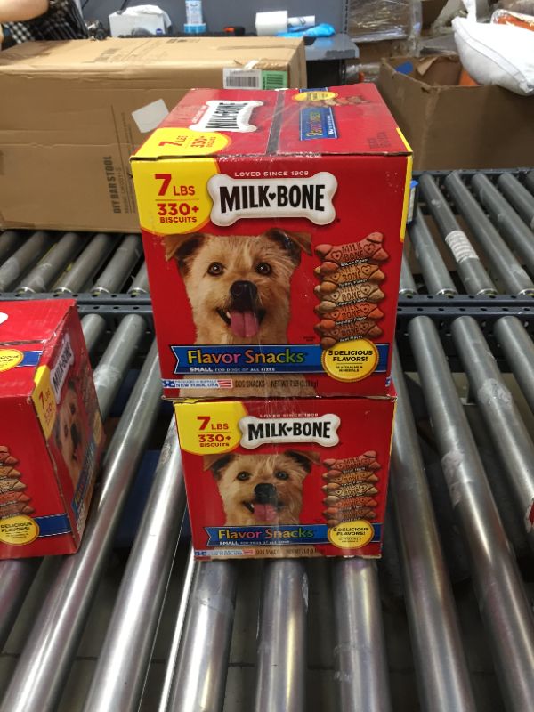 Photo 2 of 2 ---Milk-Bone Flavor Snacks Dog Biscuits - for Small/Medium-sized Dogs, 7-Pound  best by 5 /15/2022
