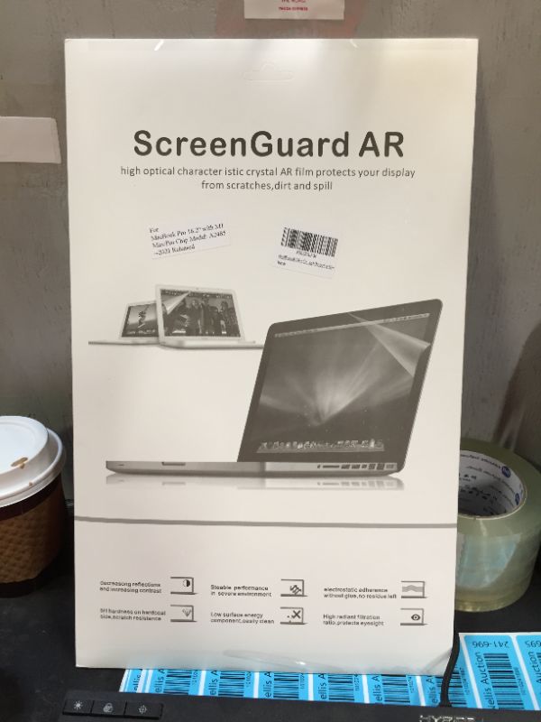 Photo 1 of screen guard 16.2 macbook pro