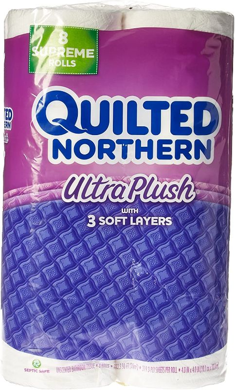 Photo 1 of Quilted Northern Ultra Plush Supreme Toilet Paper, 24 Count
