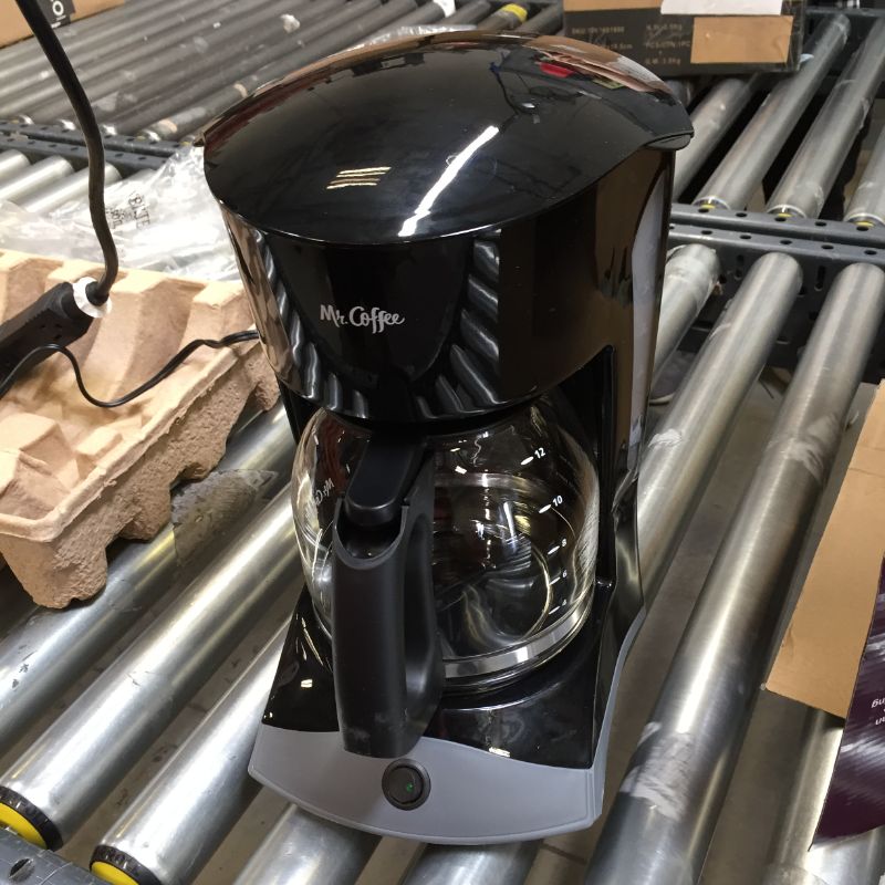 Photo 1 of Mr. Coffee Simple Brew 12-Cup Switch Coffee Maker Black