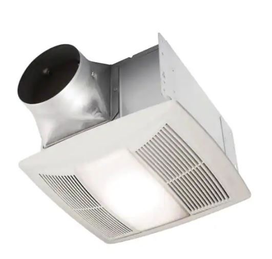 Photo 1 of QT Series 130 CFM Ceiling Bathroom Exhaust Fan with LED Light and Night Light, ENERGY STAR
