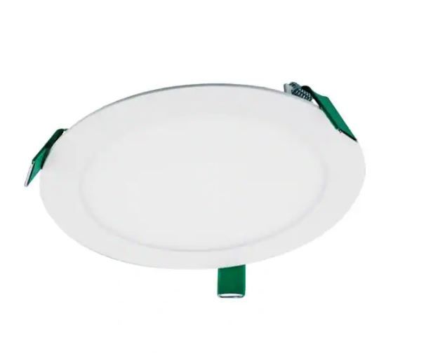 Photo 1 of 8 in. Selectable CCT New Construction Canless Recessed Integrated LED Kit
