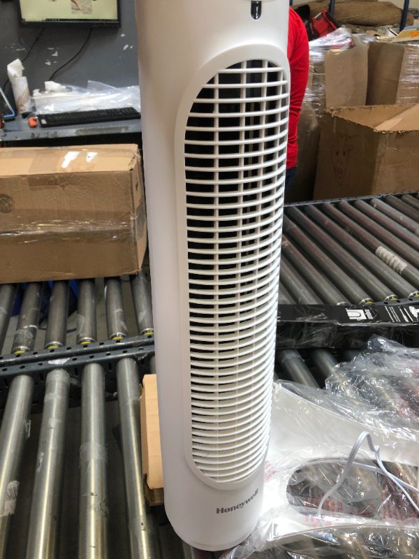 Photo 1 of Honeywell HYF260 Quiet Set Whole Room Tower Fan, White
